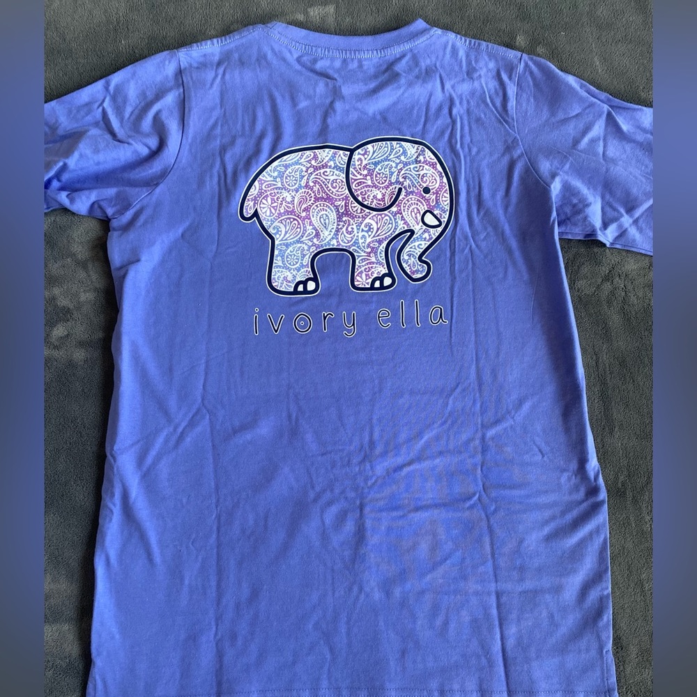 Ivory Ella purple long sleeve shirt